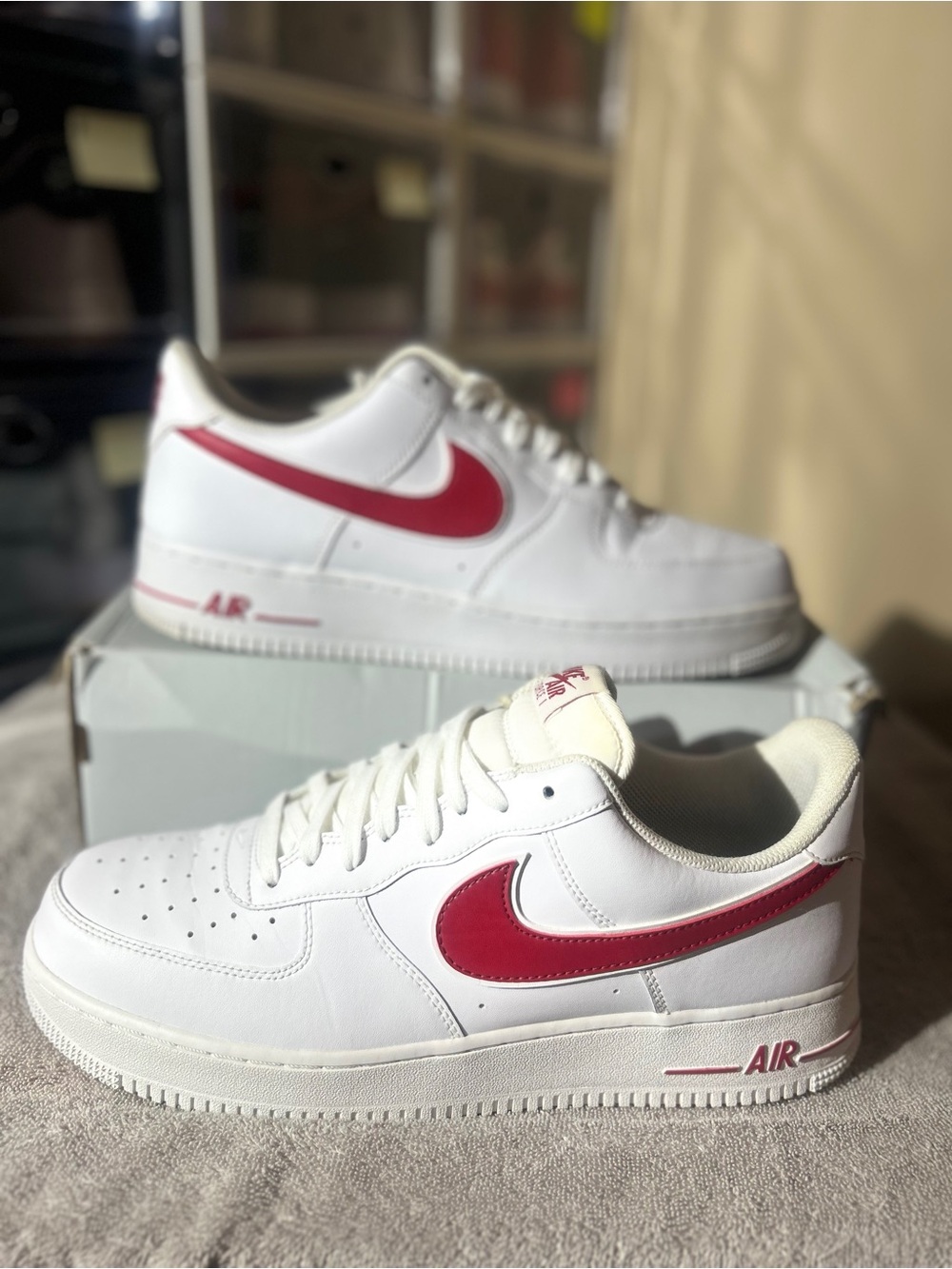 Nike Air Force 1 '07 3 "Gym Red" OG BOX